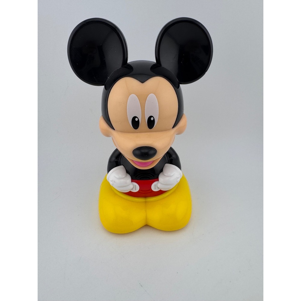 Mickey Mouse Plastic Light Up Flashlight‎ Toy Vintage Disney UNTESTED